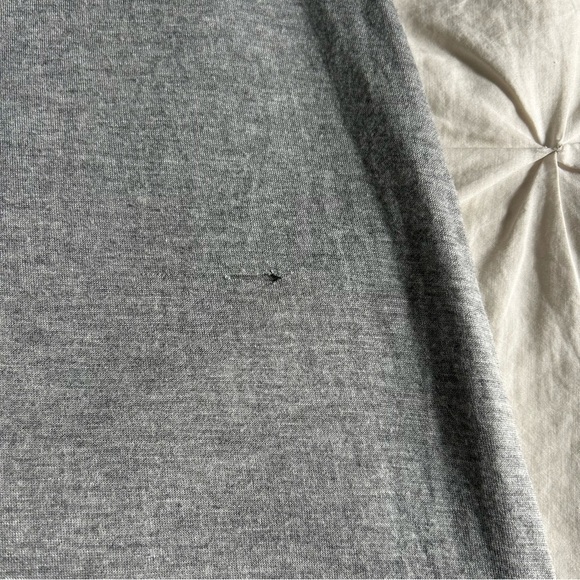 UK2LA Womens Large Heather Gray T-Shirt Dress - Picture 2 of 7